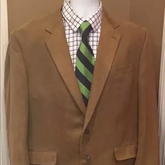 ralph lauren faux suede sport coat